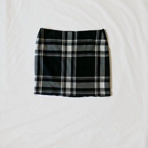 Plaid skirt!